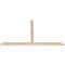 Ekena Millwork Portland Smooth Timber Gable Bracket, Douglas Fir, 72"W x 42"H x 1 1/2"D x 3 1/2"F, 14/12 Pitch GBW072X42X0204POR00SDF - alternate 2
